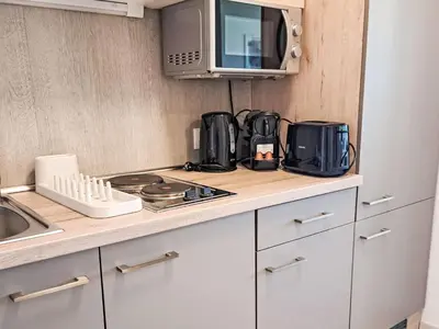 Küche/Küchenzeile in der Unterkunft Apartment Wohnung 306 Berglick by Interhome