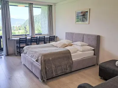 Ein Bett oder Betten in einem Zimmer der Unterkunft Apartment Wohnung 306 Berglick by Interhome