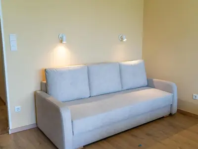 Ein Sitzbereich in der Unterkunft Apartment Wohnung 305 Bergblick by Interhome
