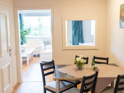 Ein Sitzbereich in der Unterkunft Apartment Seethurn-4 by Interhome