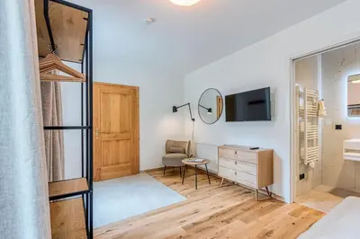 TV/Unterhaltungsangebot in der Unterkunft ELA Apartments Traunkirchen