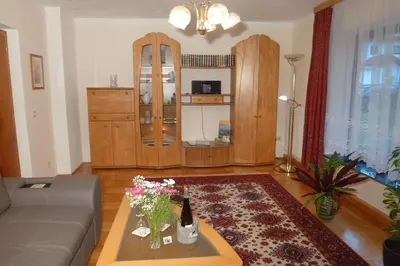 Küche/Küchenzeile in der Unterkunft Apartment Heidelinde