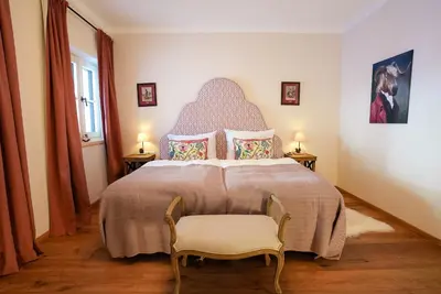 Ein Bett oder Betten in einem Zimmer der Unterkunft Clary Chalet