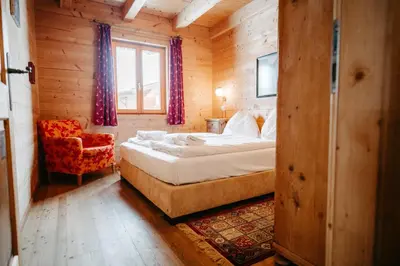 Ein Bett oder Betten in einem Zimmer der Unterkunft Primus Lodge Obertauern
