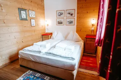 Ein Bett oder Betten in einem Zimmer der Unterkunft Primus Lodge Obertauern