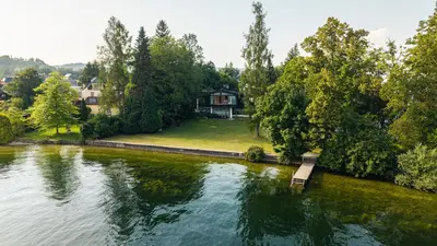 Naturlandschaft in der Nähe der Villa