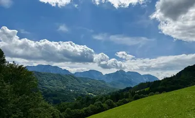 Naturlandschaft in der Nähe der Ferienwohnung