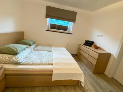 Ein Bett oder Betten in einem Zimmer der Unterkunft AurachZeit