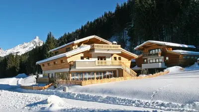 Naturlandschaft in der Nähe des Chalets