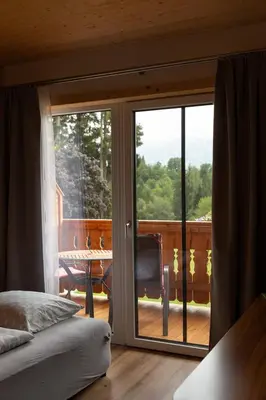 Ein Balkon oder eine Terrasse in der Unterkunft Appartement Goglhof