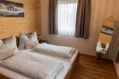 Ein Bett oder Betten in einem Zimmer der Unterkunft Appartement Goglhof
