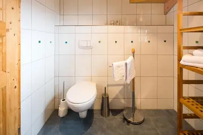 Ein Badezimmer in der Unterkunft W & S Executive Apartments - Hallstatt II