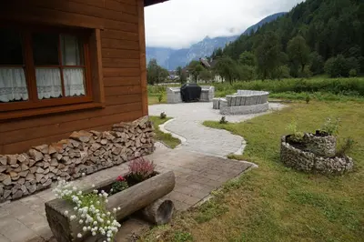 Naturlandschaft in der Nähe des Ferienhauses
