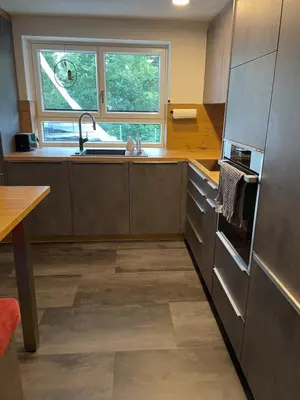 Küche/Küchenzeile in der Unterkunft Haus in ruhiger Lage, 20 Minuten zum RedBull Ring