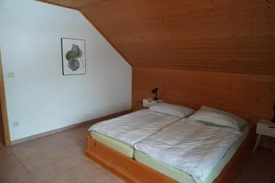Ein Bett oder Betten in einem Zimmer der Unterkunft Apartment Zehentmoar