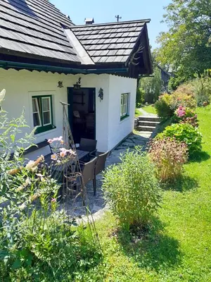 Ein Garten an der Unterkunft Hütterhof - Ferienhaus