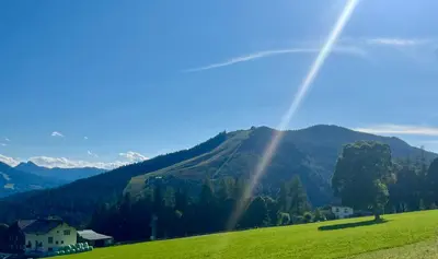Naturlandschaft in der Nähe des Ferienhauses