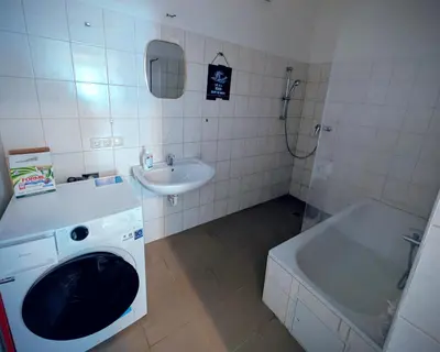 Ein Badezimmer in der Unterkunft Gästehaus Hemetsberger