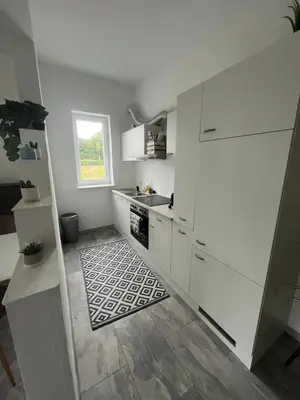 Küche/Küchenzeile in der Unterkunft Gästehaus Hemetsberger