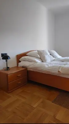 Ein Bett oder Betten in einem Zimmer der Unterkunft Ferienhaus - Hoamathaus