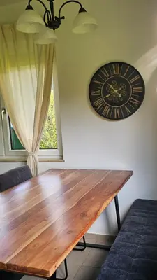 Ein Sitzbereich in der Unterkunft Ferienhaus - Hoamathaus