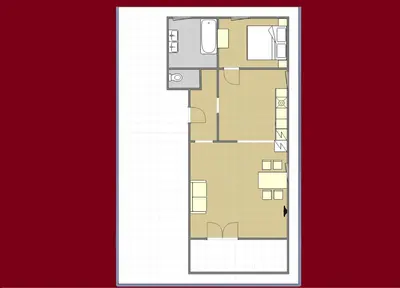 Grundriss der Unterkunft Apartments Radstadt