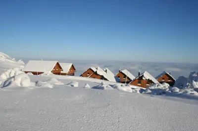 Erlakogelhütte am Feuerkogel im Winter