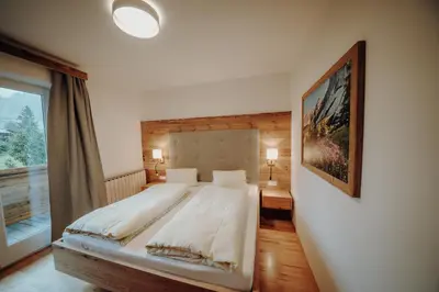 Ein Bett oder Betten in einem Zimmer der Unterkunft Appartements Rettenbacher