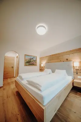 Ein Bett oder Betten in einem Zimmer der Unterkunft Appartements Rettenbacher