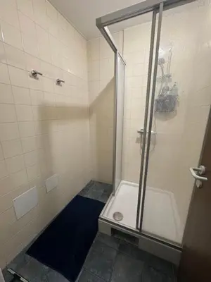 Ein Badezimmer in der Unterkunft Eva