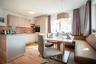 Küche/Küchenzeile in der Unterkunft Sonnenhang SUN ACKER Apartment