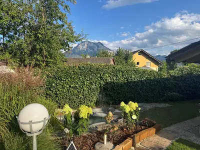 Ein Garten an der Unterkunft Ferienwohnung Top 5