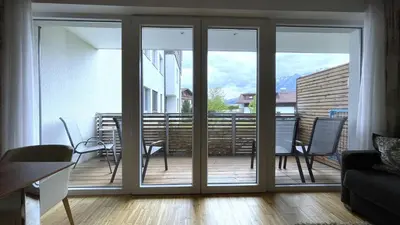 Ein Balkon oder eine Terrasse in der Unterkunft Apartmány ALPINE LIVING Haus - Schladming