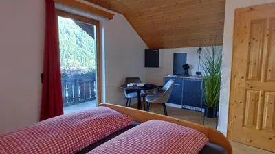Ein Bett oder Betten in einem Zimmer der Unterkunft Haus Nandita