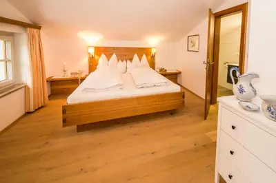 Ein Bett oder Betten in einem Zimmer der Unterkunft Haus Jäger
