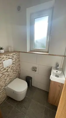 Ein Badezimmer in der Unterkunft Tauplitz-Grimming-View Apartment mit Sauna