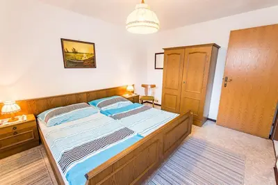 Ein Bett oder Betten in einem Zimmer der Unterkunft Johannes Gusterer