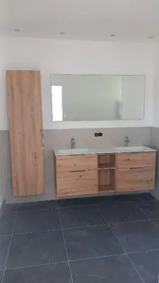 Ein Badezimmer in der Unterkunft Urlaub auf den Land - Mühlauhof