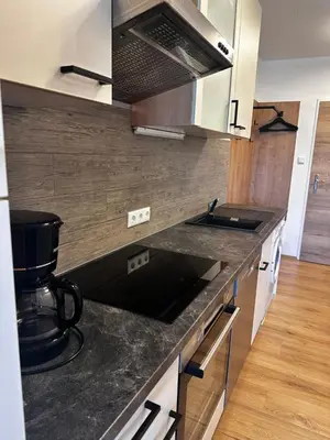 Küche/Küchenzeile in der Unterkunft Alpenblick - Ferienwohnung Vockner