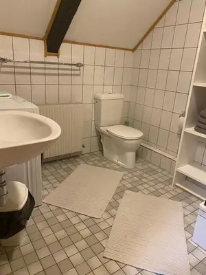 Ein Badezimmer in der Unterkunft Apartment Sölktäler