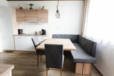 Küche/Küchenzeile in der Unterkunft Haus Sophie
