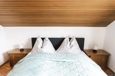 Ein Bett oder Betten in einem Zimmer der Unterkunft Haus Sophie