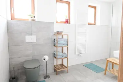 Ein Badezimmer in der Unterkunft Haus Sophie