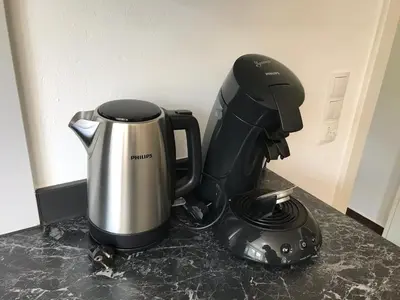 Kaffee-/Teezubehör in der Unterkunft Ferienwohnung Familie Glanznig
