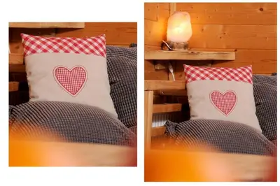 Ein Bett oder Betten in einem Zimmer der Unterkunft Almchalet am Katschberg