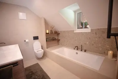 Ein Badezimmer in der Unterkunft Das Hinterwald - Auszeit im Grünen