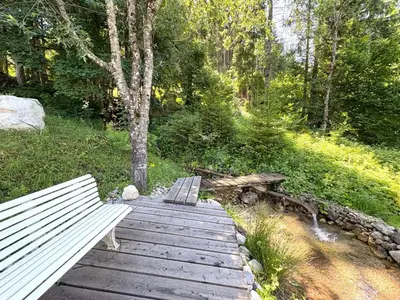Naturlandschaft in der Nähe des Chalets