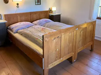 Ein Bett oder Betten in einem Zimmer der Unterkunft Chalet Schipplbadstube by Interhome