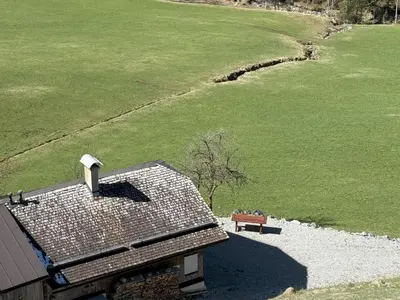 Naturlandschaft in der Nähe des Chalets