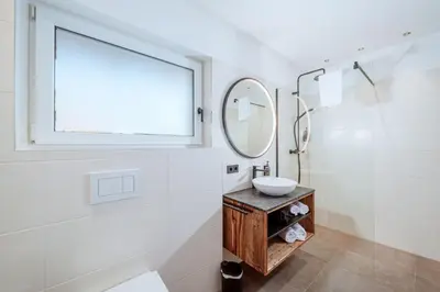 Ein Badezimmer in der Unterkunft dein Dahoam Boutique Appartements